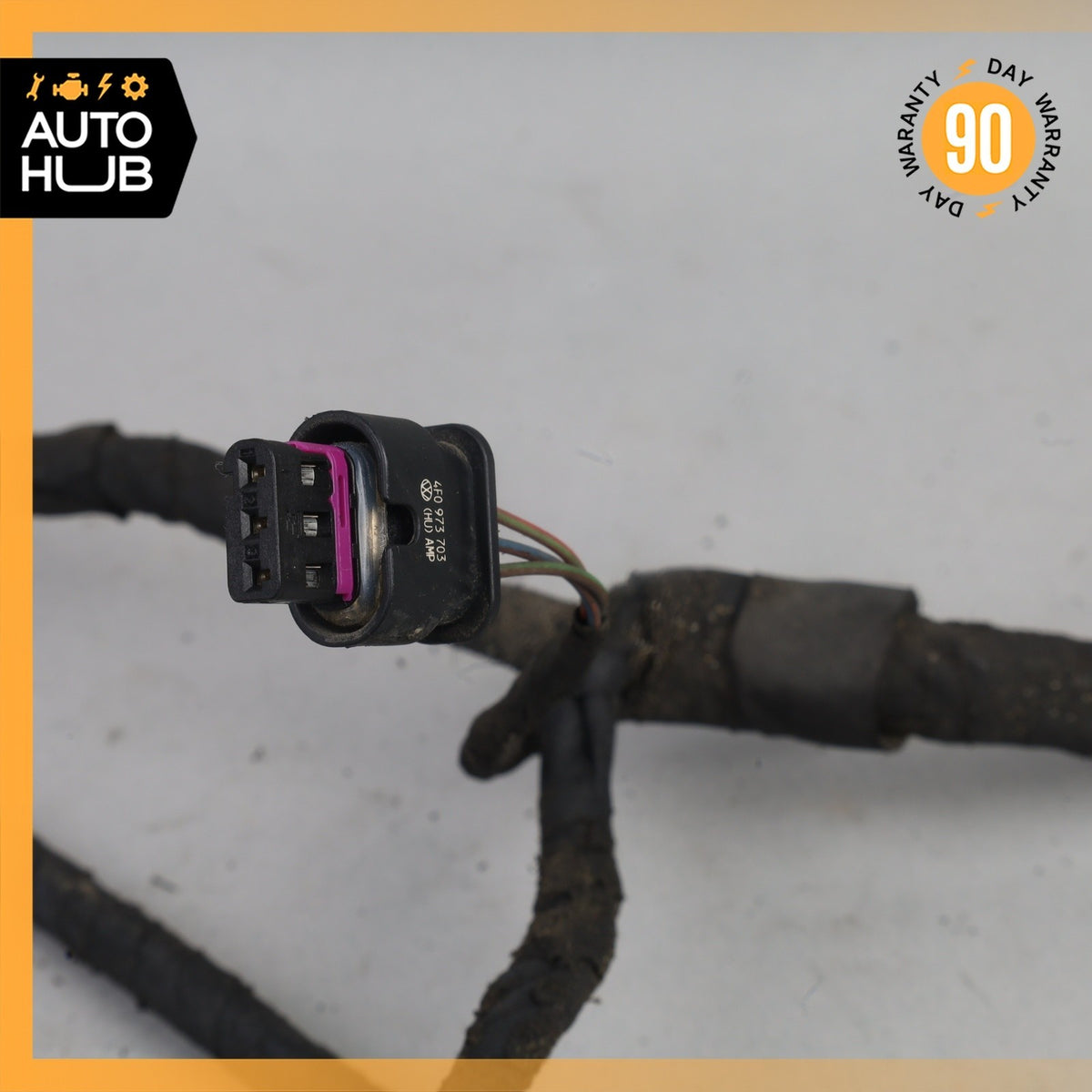 12-15 Audi 4G8 A7 S7 Rear Bumper Wire Harness w/ PDC Parking Sensors OEM - photo 9
