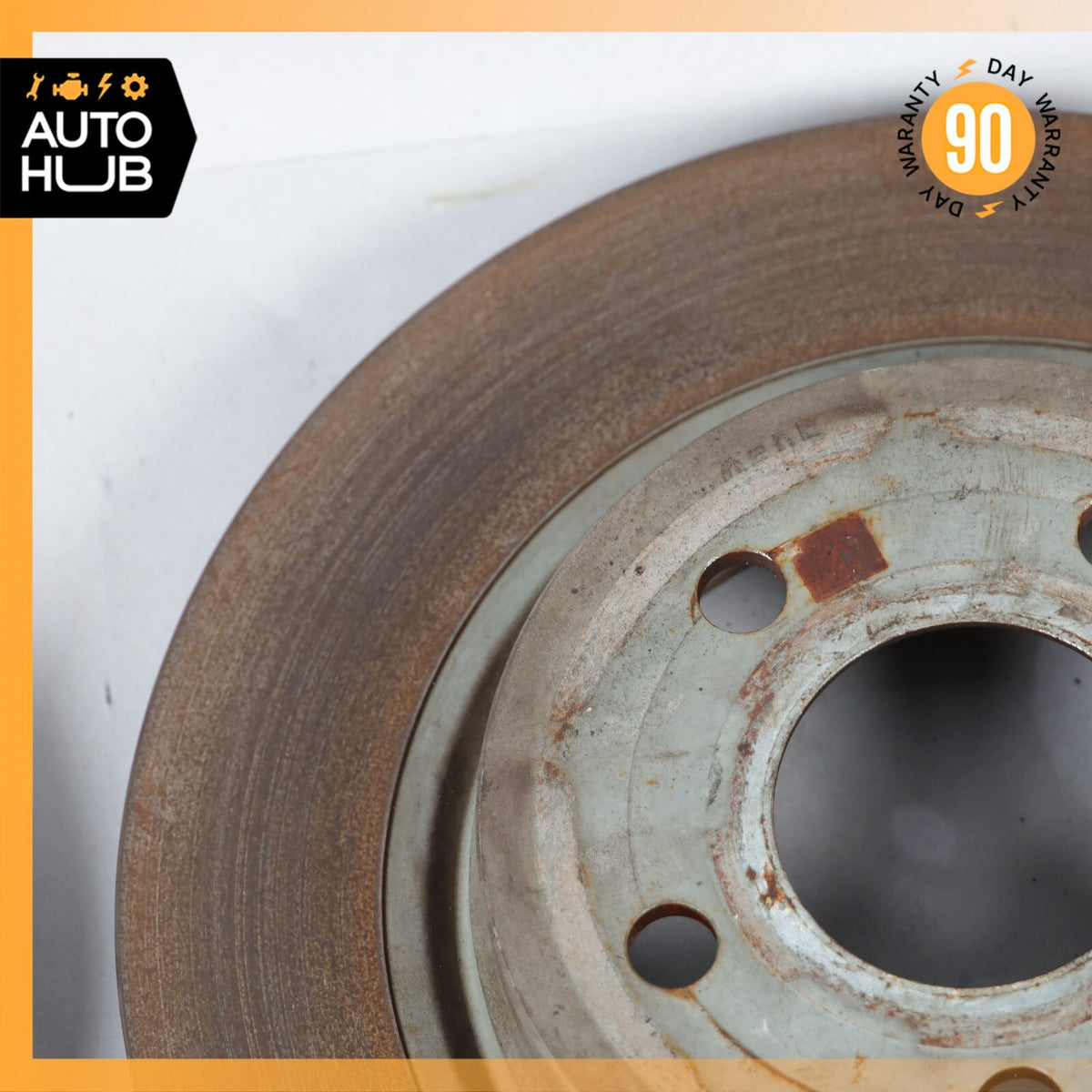 08-17 Mercedes W207 E350 E400 C350 Rear Brake Rotor Left and Right Set OEM - photo 4