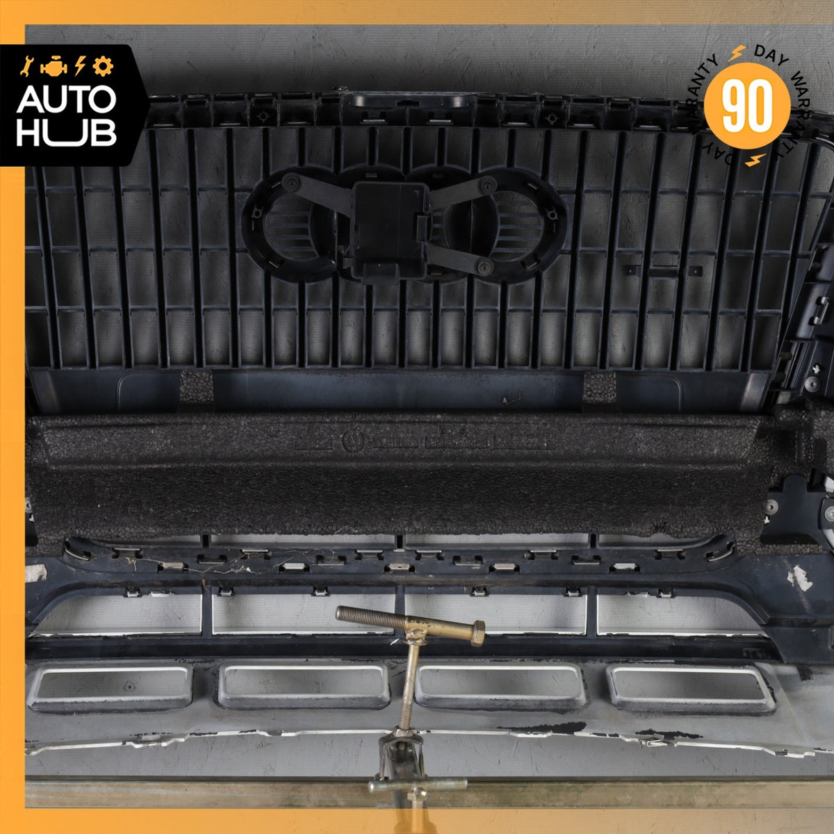 09-12 Audi 8R Q5 Front Bumper Cover Assembly White OEM - photo 22