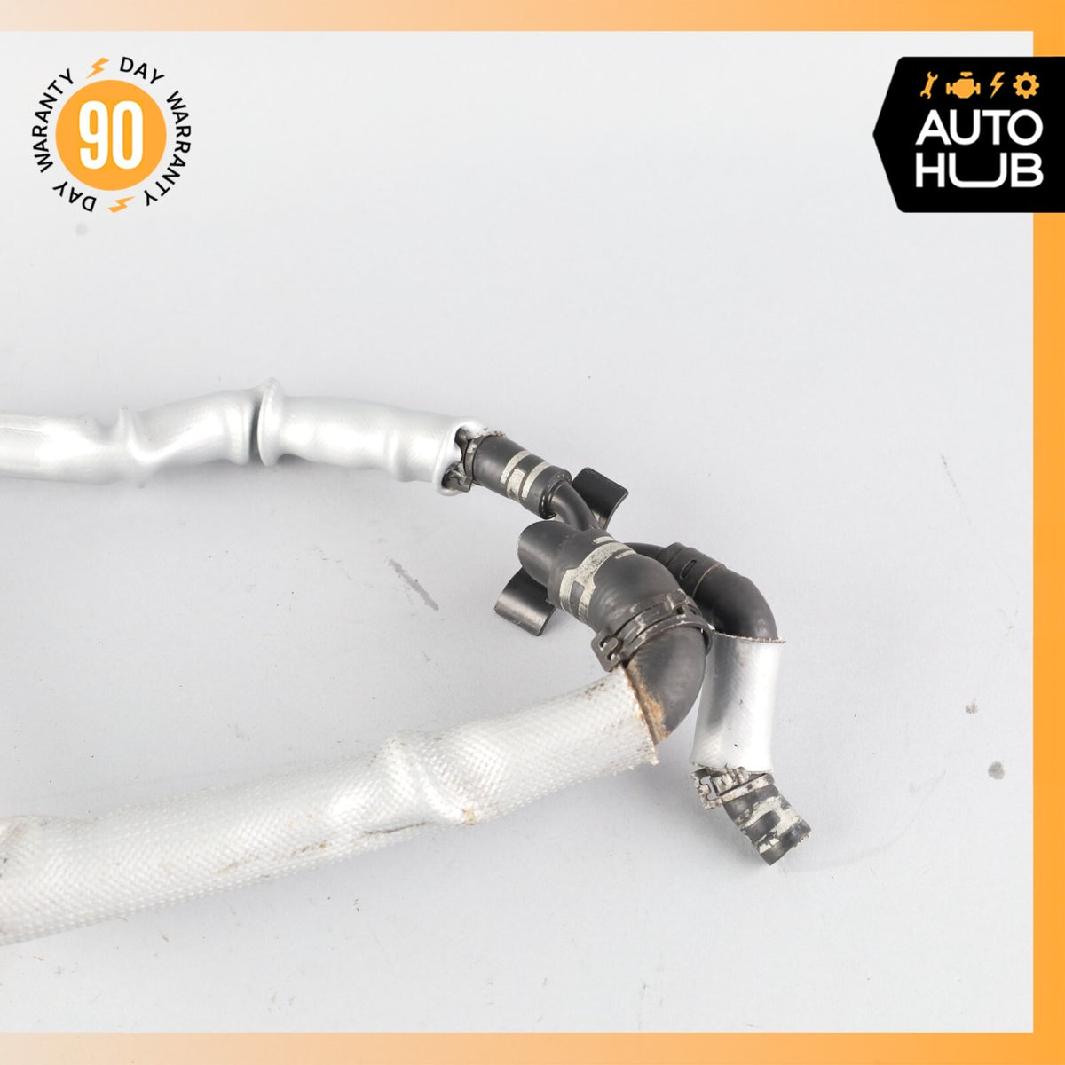 03-13 Bentley Continental Flying Spur 6.0L Coolant Breather Pipe Line OEM 58k - photo 4
