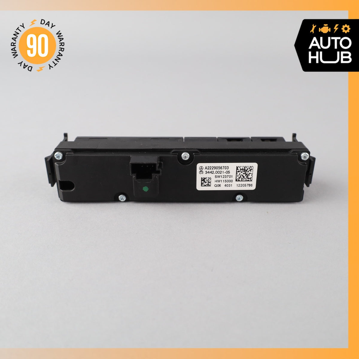 2014 Mercedes W222 S63 AMG Rear Headrest Screen Roller Dimmer Switch OEM - photo 6