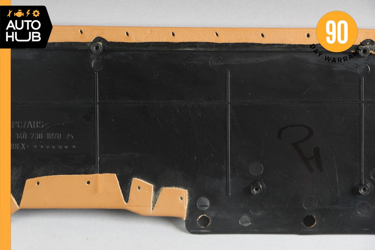 92-94 Mercedes W140 400SEL S500 S420 Rear Right Side Door Panel Trim Java OEM - photo 8
