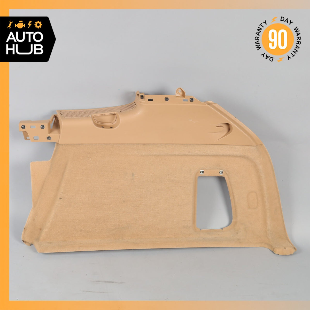 11-14 Porsche Cayenne 958 Hybrid S Rear Right Side Trunk Floor Carpet Panel OEM - photo 1