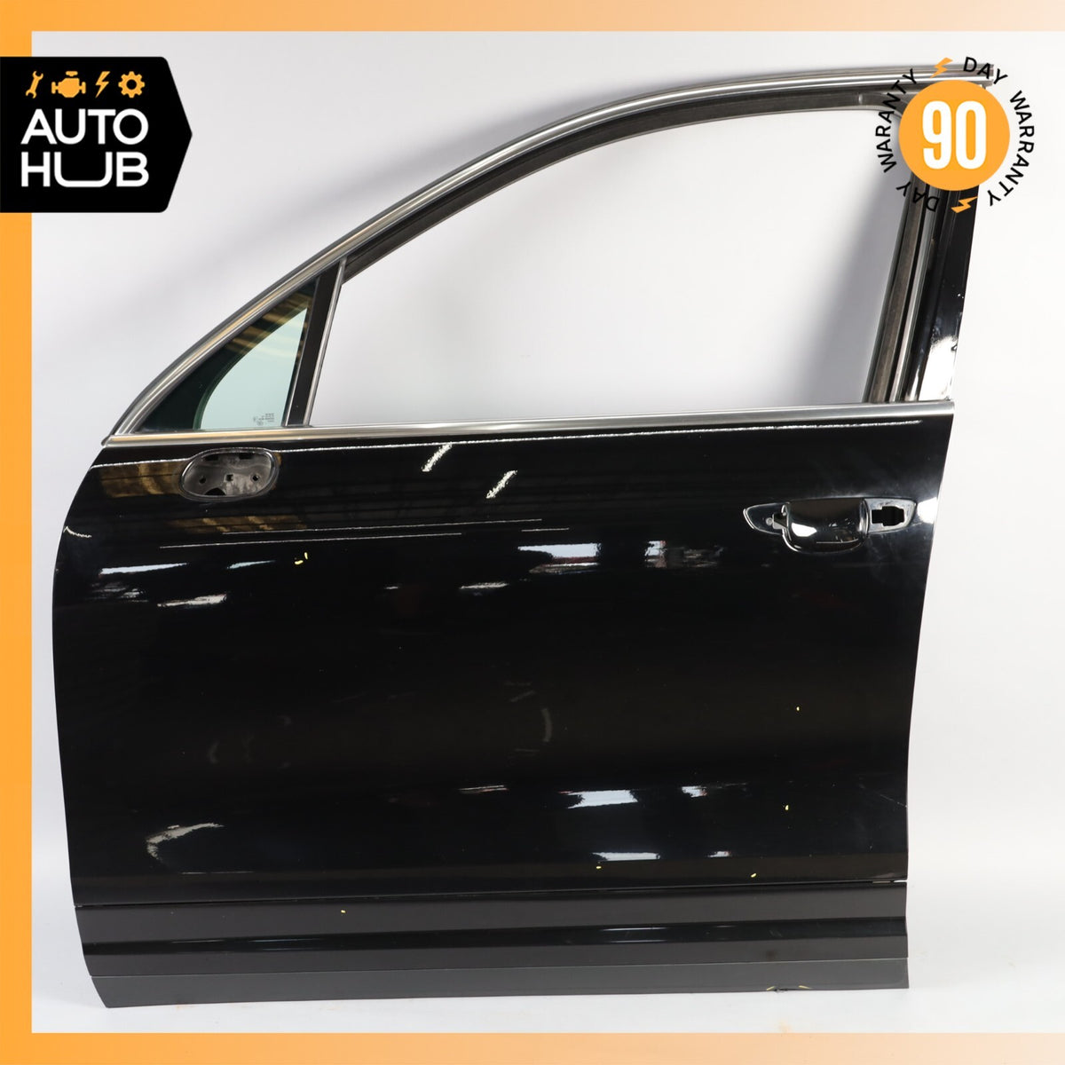 11-18 Porsche Cayenne 958 Hybrid S Front Left Driver Side Door Shell OEM - photo 1
