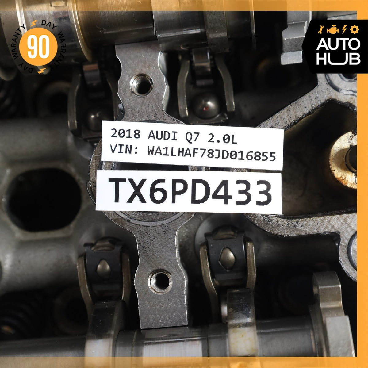 17-20 Audi 4M Q7 A5 A4 CYMC 2.0L L4 Engine Motor Cylinder Head OEM 87k - photo 23