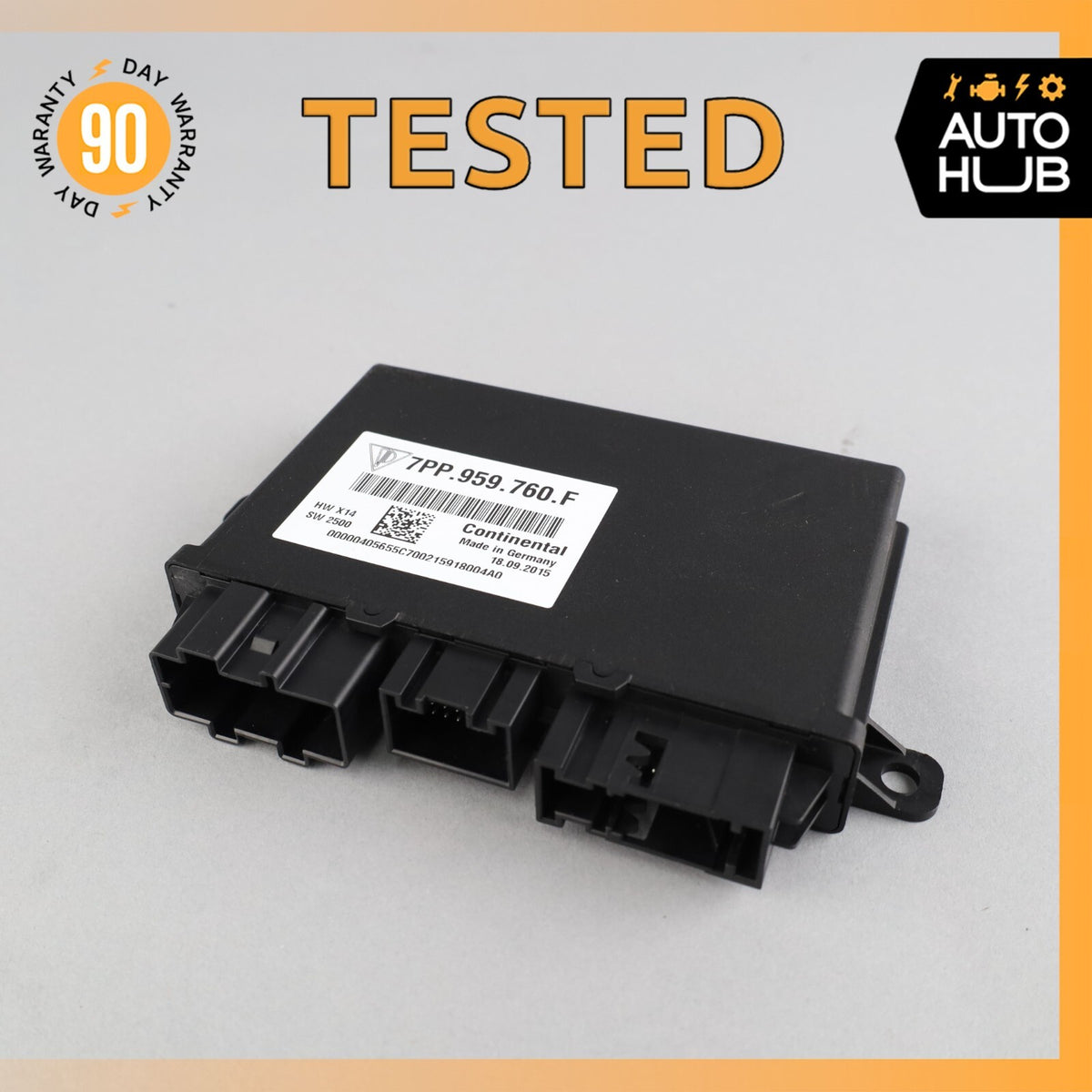 Porsche Cayenne 958 GTS Front Left or Right Seat Control Module OEM - photo 1