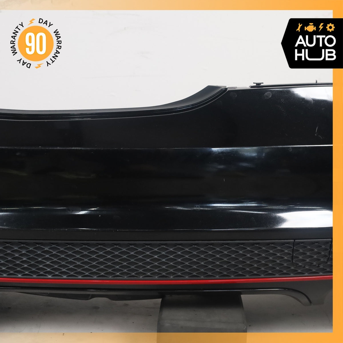 14-16 Mercedes W117 CLA250 AMG Sport Rear Bumper Cover Assembly Black OEM - photo 7