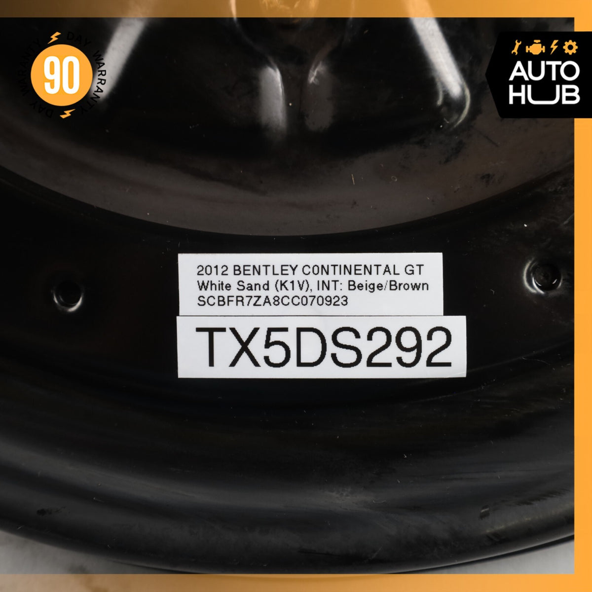 12-17 Bentley Continental GT Coupe Rear Left Side Spindle Knuckle Hub OEM 56k - photo 15