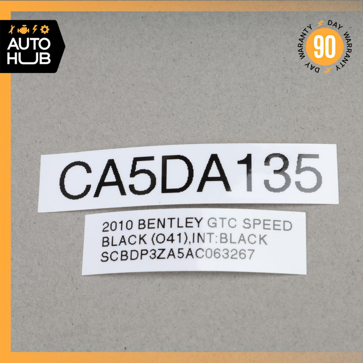 Bentley Continental GTC GT Front or Rear Door Sound Speaker OEM - photo 19
