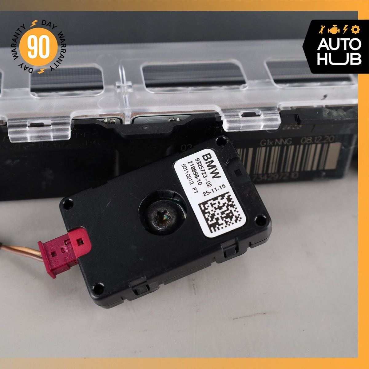 BMW G12 750Li Trunk 3rd Third Brake Stop Light Lamp 63257342972 OEM - photo 15