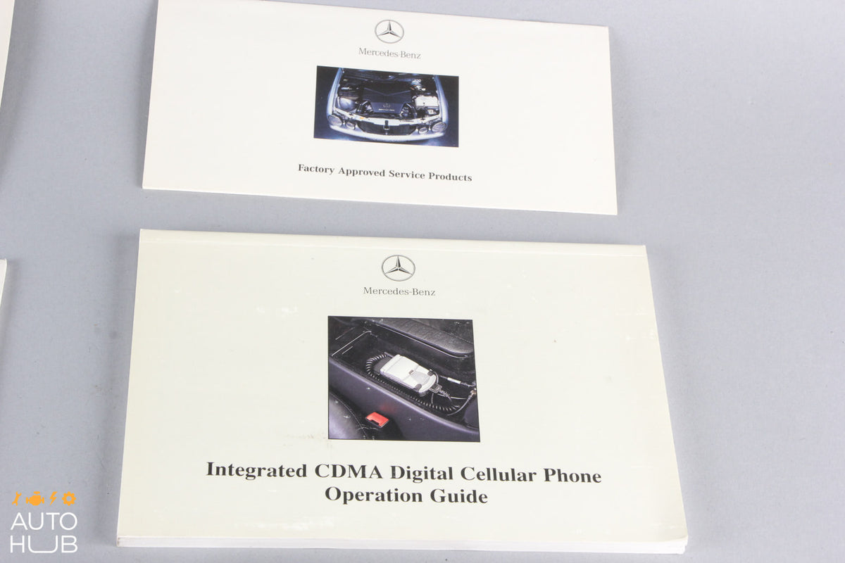 2001 Mercedes-Benz W220 S500 Owner's Operator's Manual Book OEM - photo 5