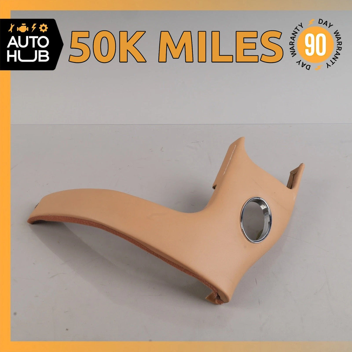 99-02 Bentley Arnage Left Side Inner Dashboard Trim Panel Brown OEM 50k - photo 1