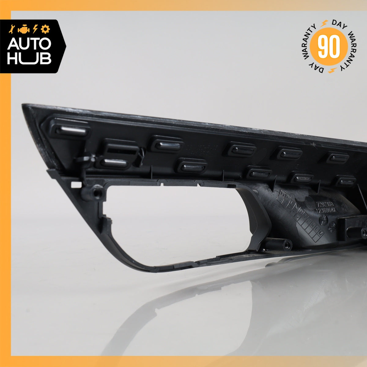 14-18 BMW F15 X5 Left Side Interior Door Handle w/ Trim OEM - photo 10
