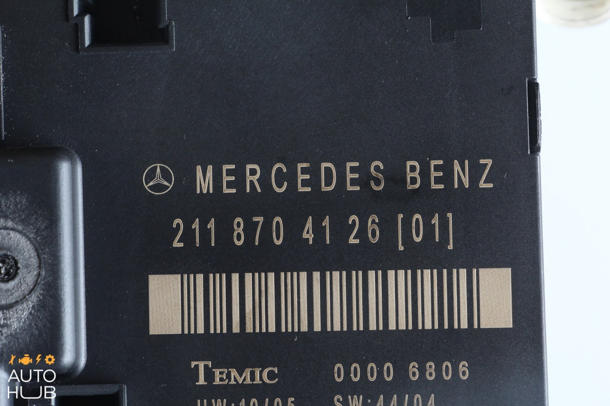 03-09 Mercedes W211 E350 E500 E550 Door Control Module Rear Right Side OEM - photo 7