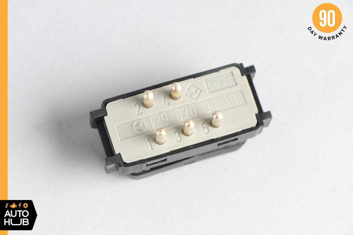 90-02 Mercedes R129 SL600 SL500 Adaptive Damping System Switch Button OEM - photo 5