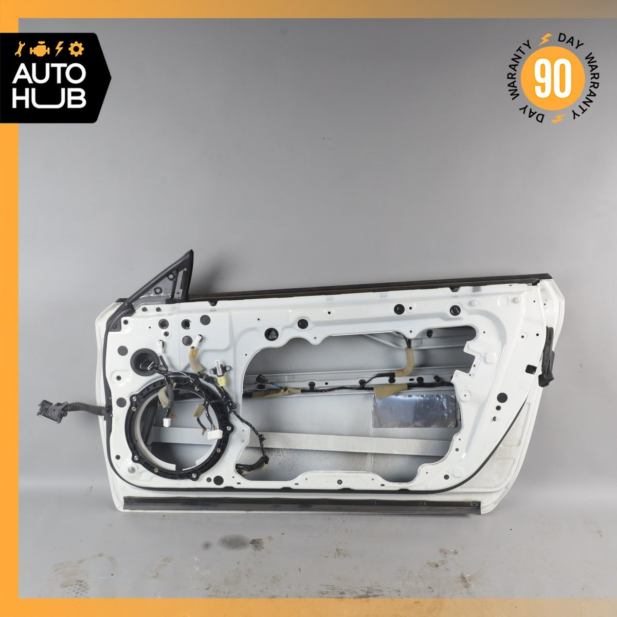 17-22 Infiniti Q60 Right Passenger Side Door Shell Frame Panel White OEM 71k - photo 14