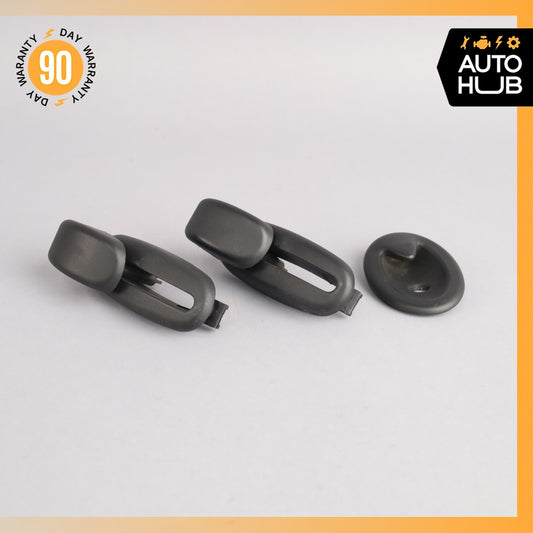 Porsche Boxster 986 Left & Right Seat Recline Handle Trim Set 99652132302 OEM - photo 1
