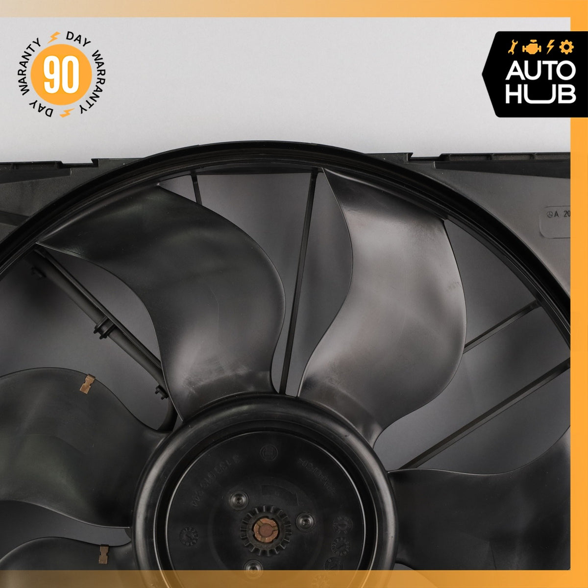 08-20 Mercedes W207 E350 C250 Engine Radiator Cooling Fan Motor Assembly OEM - photo 4