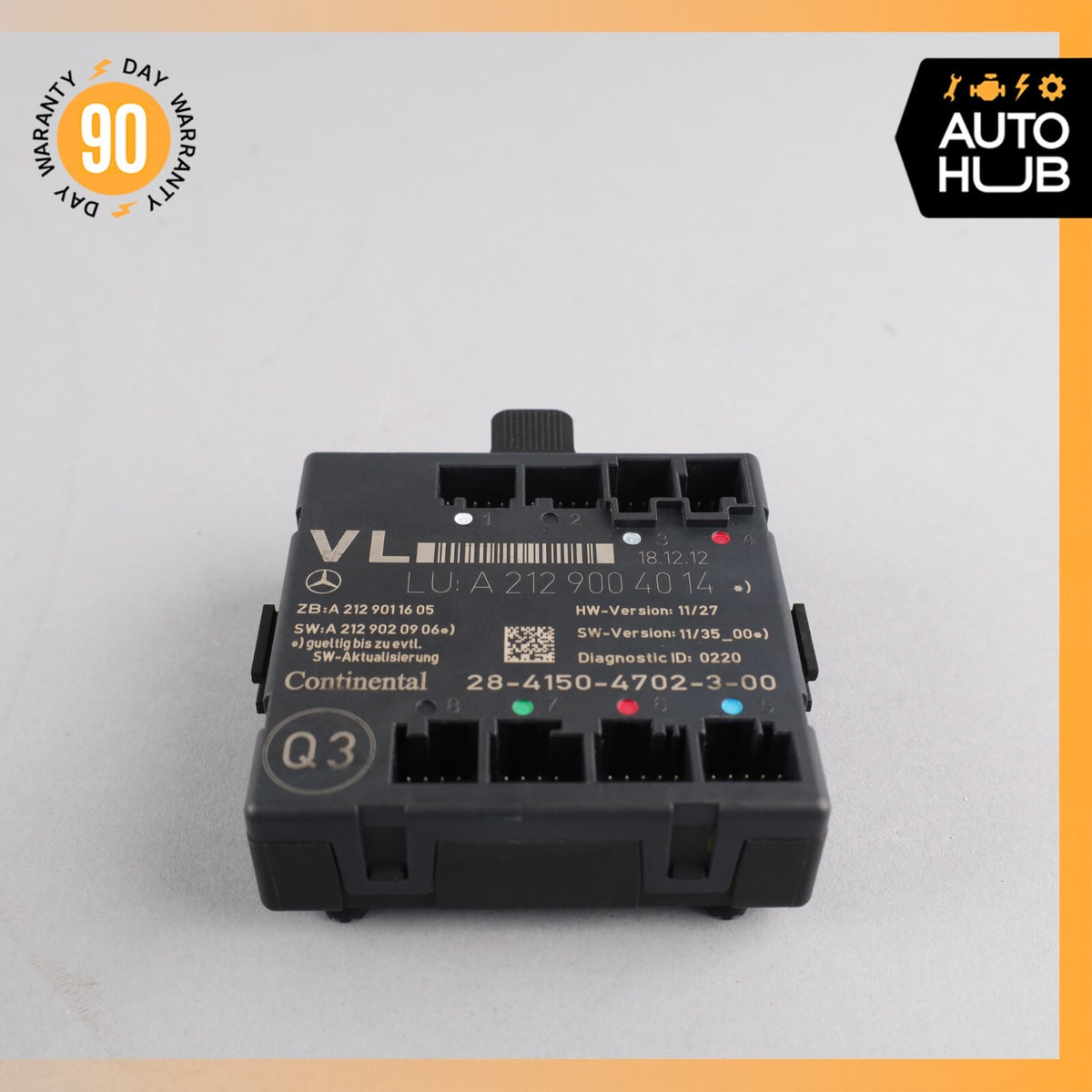 08-18 Mercedes W207 E350 CLS550 Front Left Driver Side Door Control Module OEM - photo 5