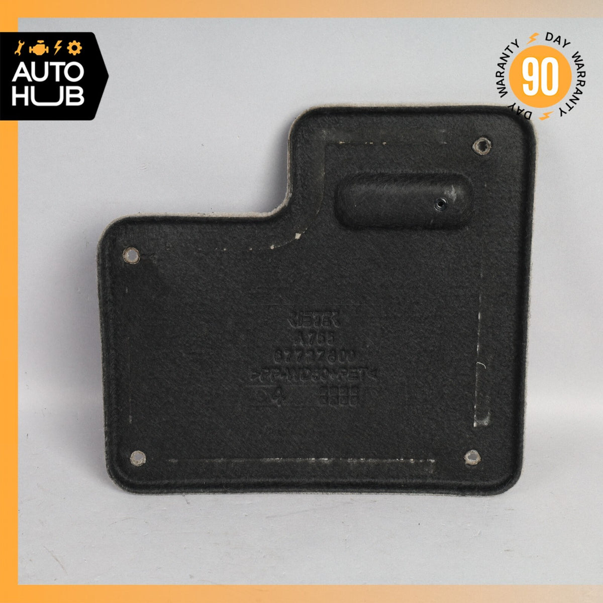 03-19 Maserati Quattroporte M139 Front Right Floor Carpet Cover Panel Gray OEM - photo 6