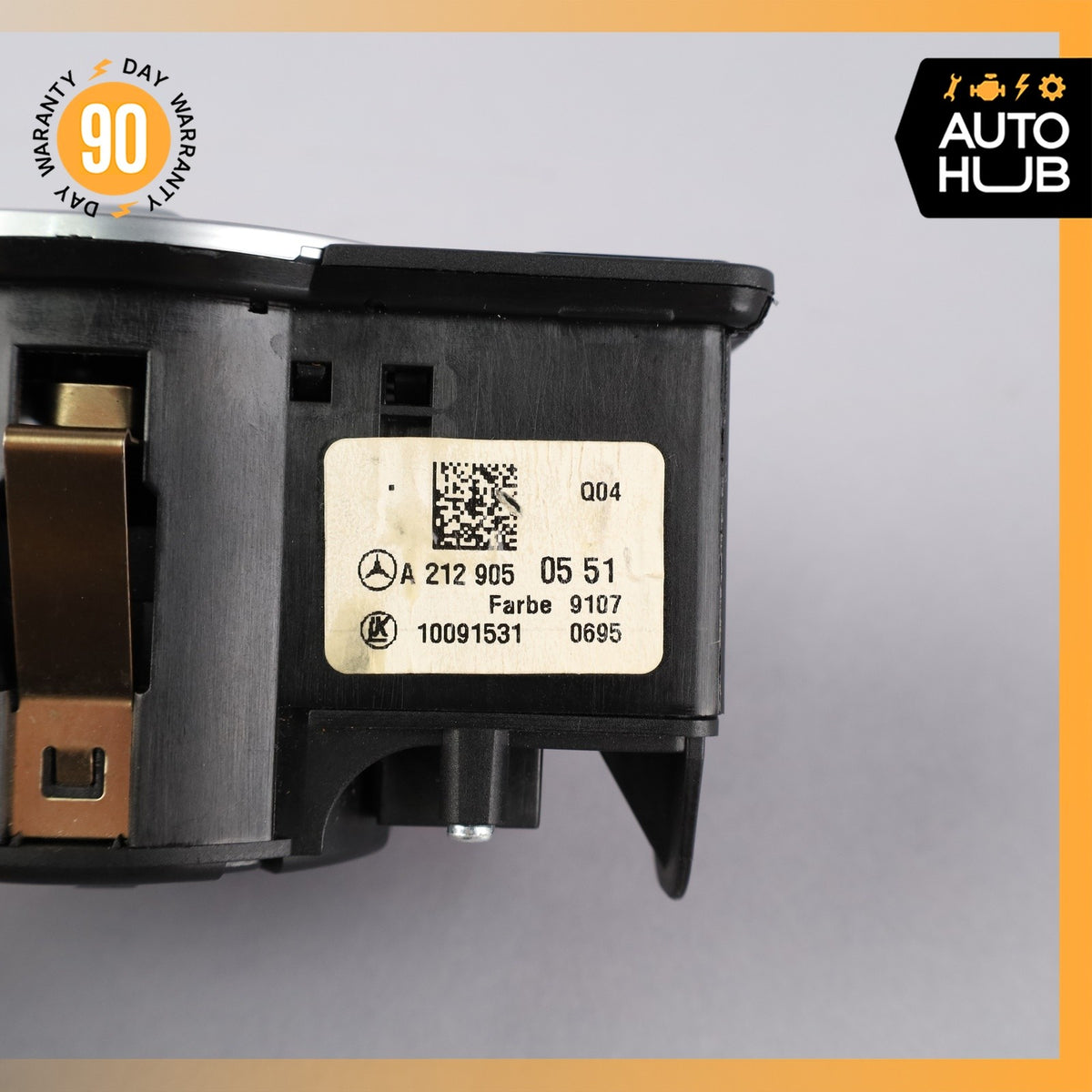 08-20 Mercedes W117 CLA45 SLK250 Headlight Fog Light Switch Control Module OEM - photo 10