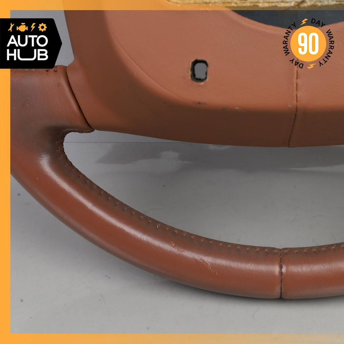 03-10 Bentley Continental GT GTC Flying Spur Driver Steering Wheel Brown OEM 87k - photo 17