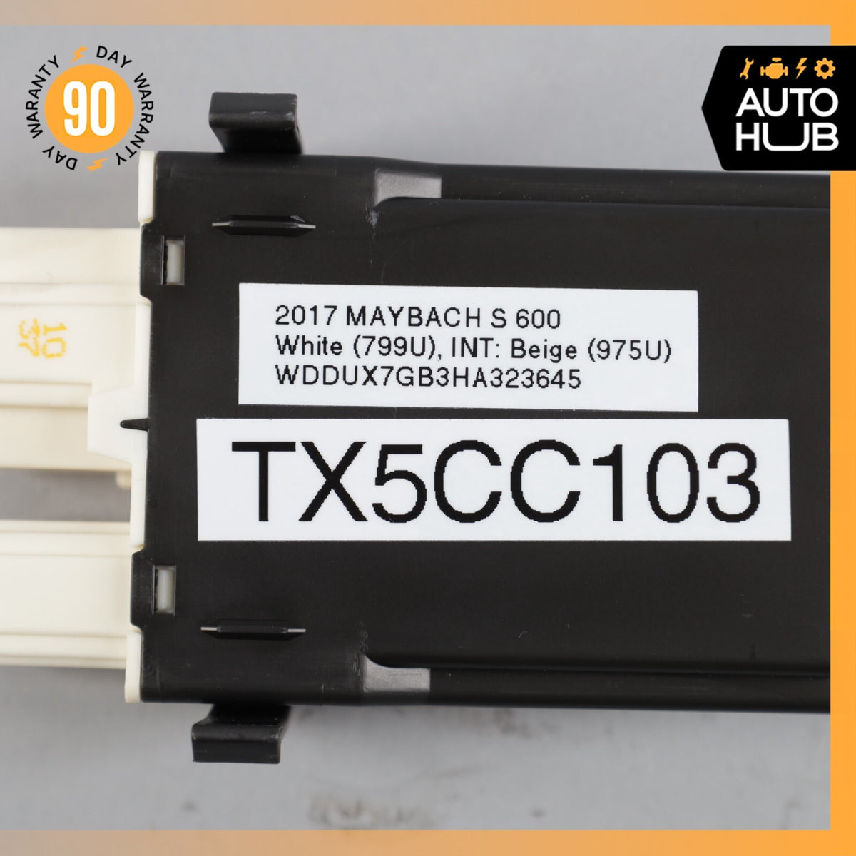 2017 Mercedes W222 Maybach S600 Front Seat Armrest Heater Control Module OEM - photo 9