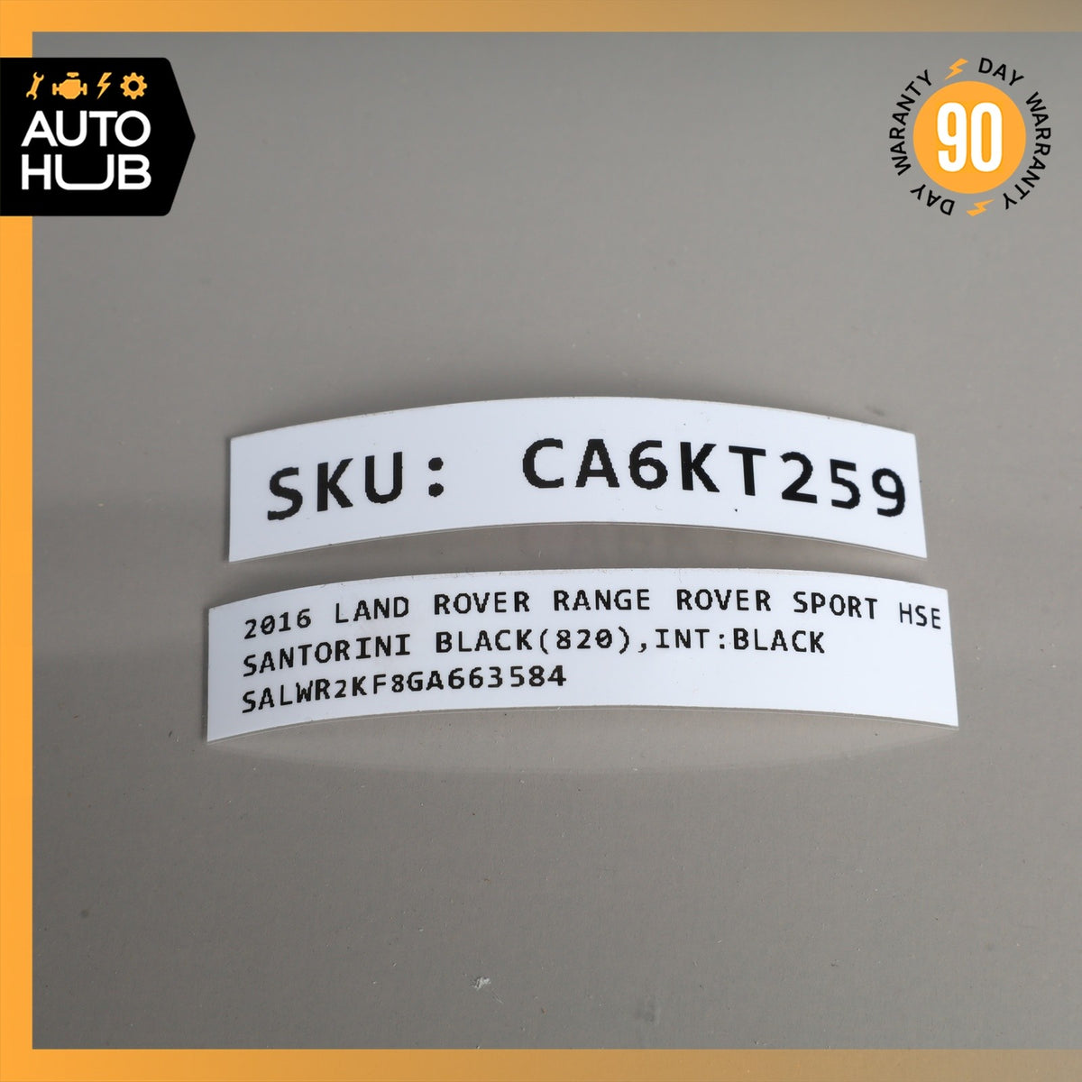 LR Range Rover Sport L494 Air Spring Suspension Electronic Control Module OEM - photo 9