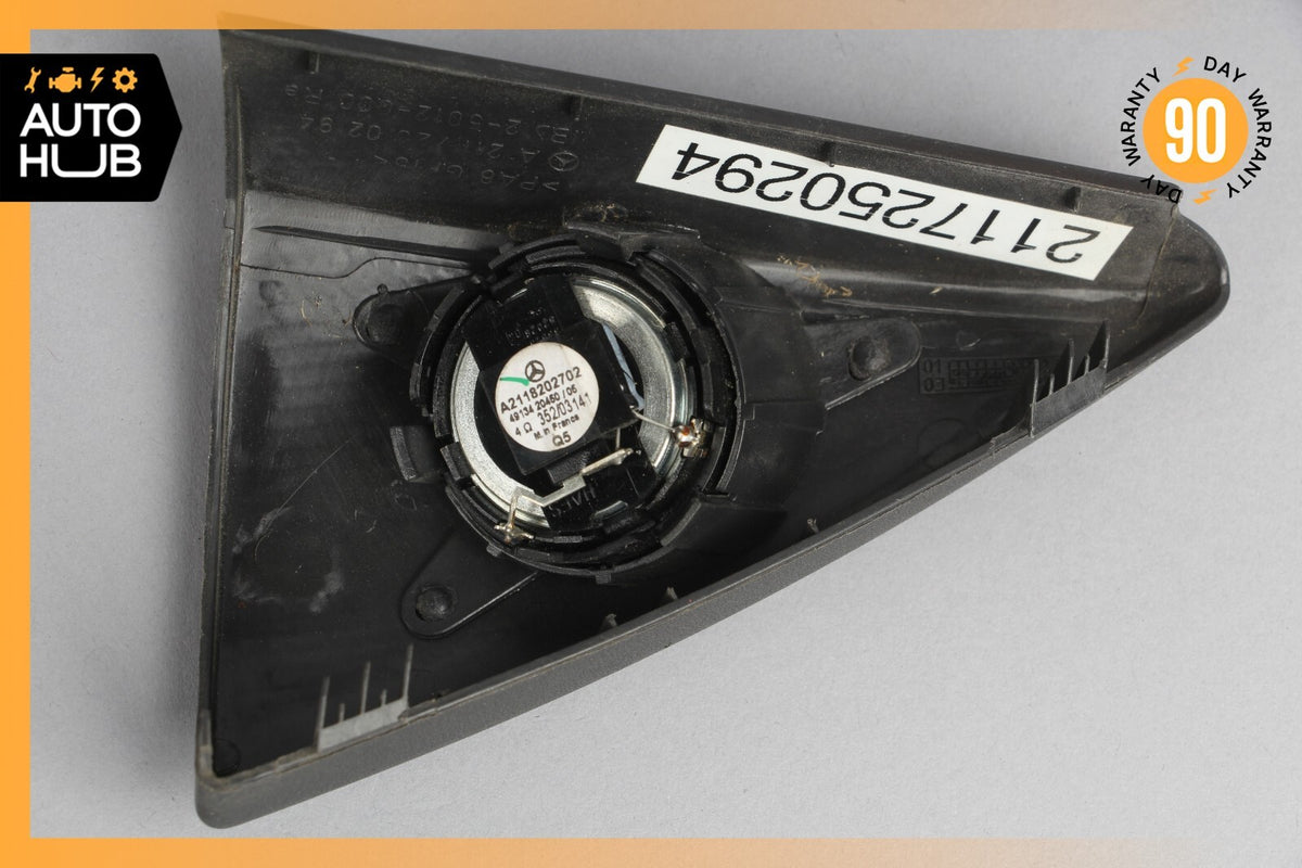 03-06 Mercedes W211 E500 E320 Tweeter Speaker Cover Right Passenger Side OEM - photo 8