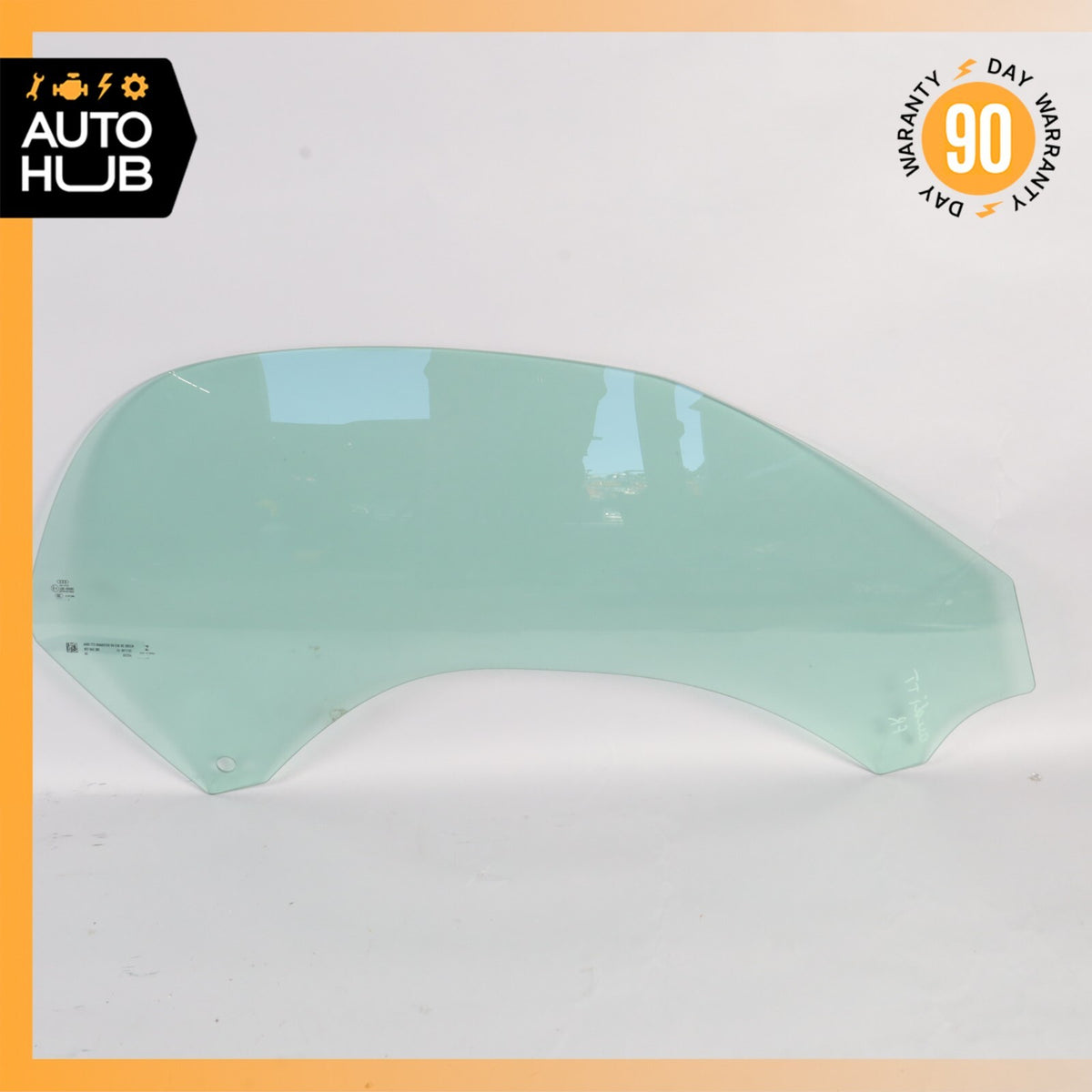 16-23 Audi TT Convertible Door Window Glass Front Right Passenger Side OEM 54k - photo 2