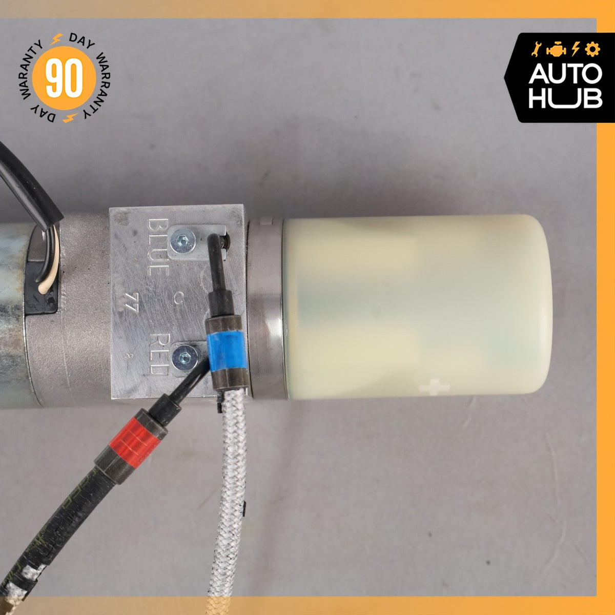 Mercedes W221 S550 Trunk Lid Locking Hydraulic Pull Down Pump w/ Foam Case OEM - photo 12