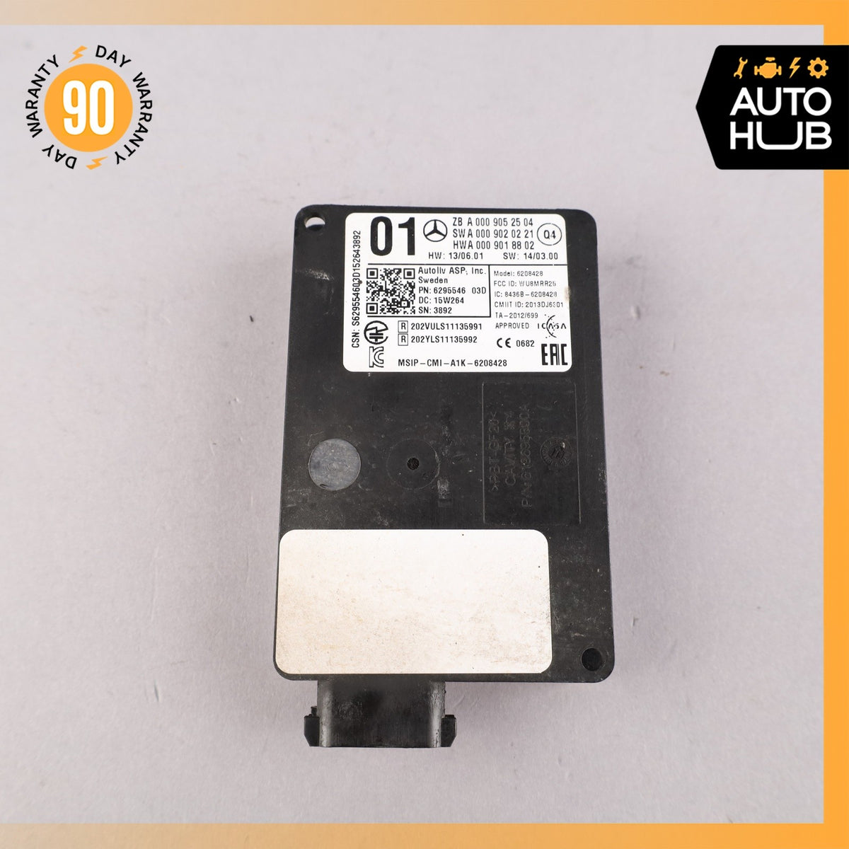 Mercedes W207 E400 C300 Rear Bumper Blind Spot Radar Distance Sensor Module OEM - photo 8