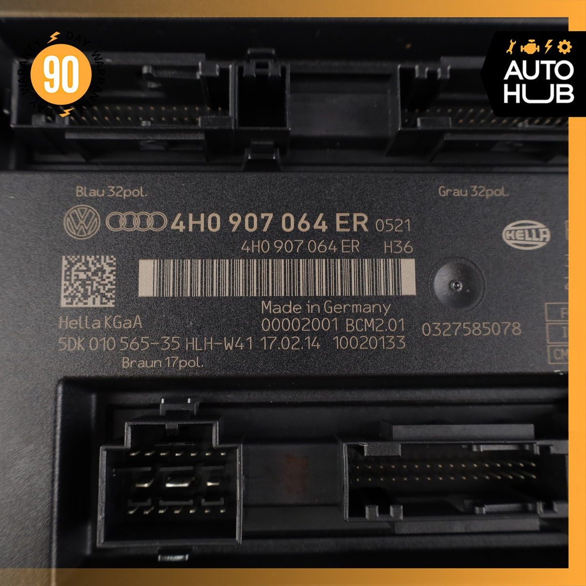 Audi 4G8 A7 S7 Keyless Comfort Body Control Module BCM BCU 4H0907064ER OEM - photo 9