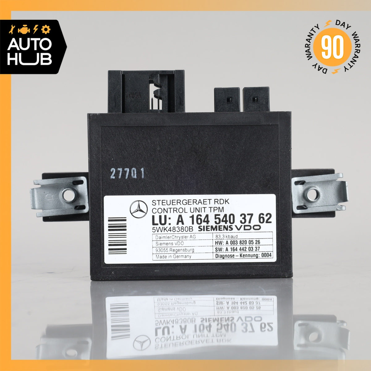 06-13 Mercedes W211 E350 CL550 R350 TPMS Tire Pressure Control 1645403762 OEM - photo 5