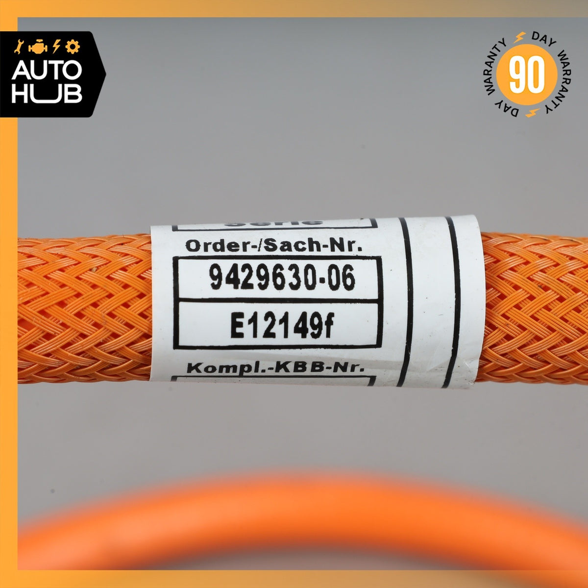 BMW G05 X5 45e Hybrid High Voltage Battery Wiring Cable EDH 9429630 OEM 44k - photo 6