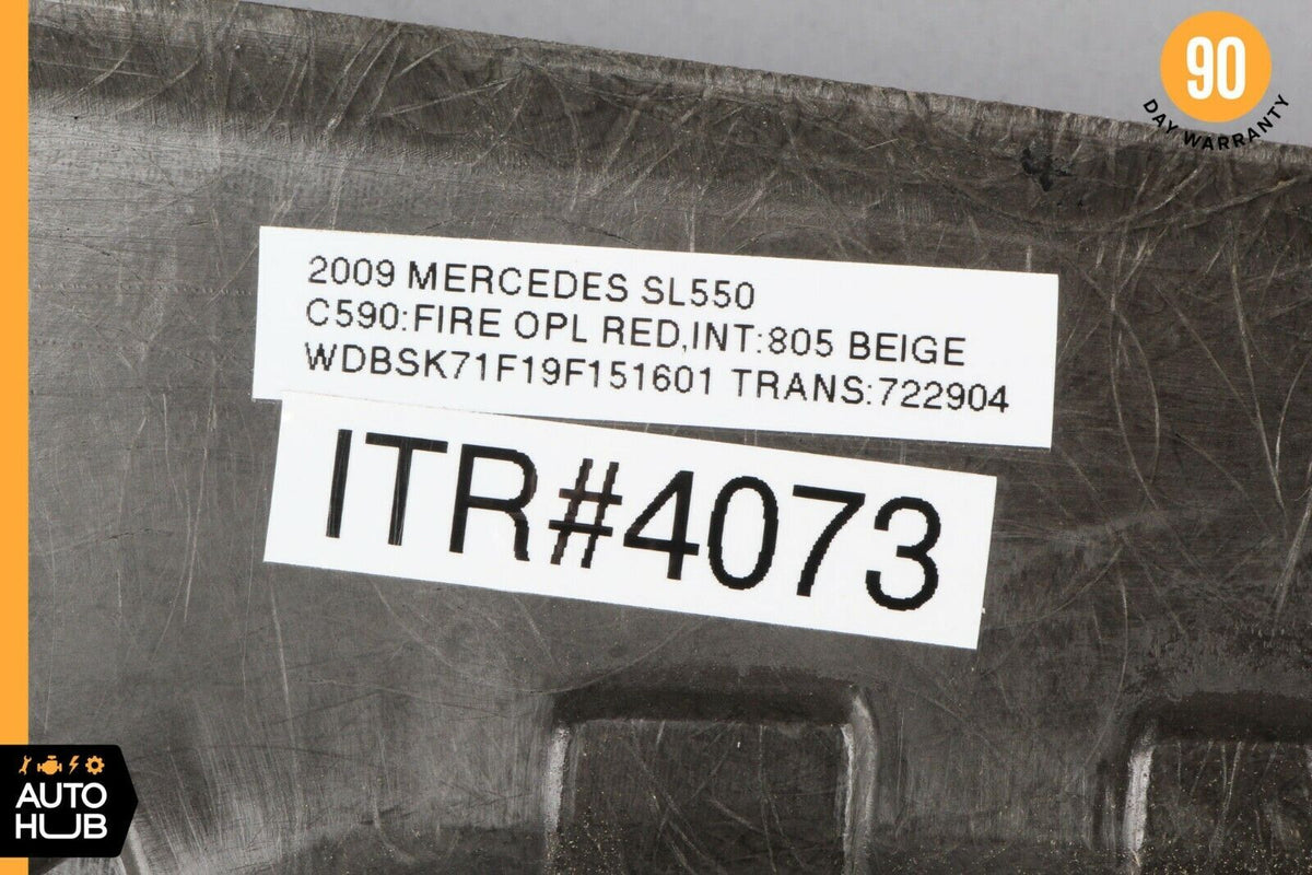 07-12 Mercedes R230 SL550 SL55 AMG Front Left Interior Trim Panel A Pillar OEM - photo 12