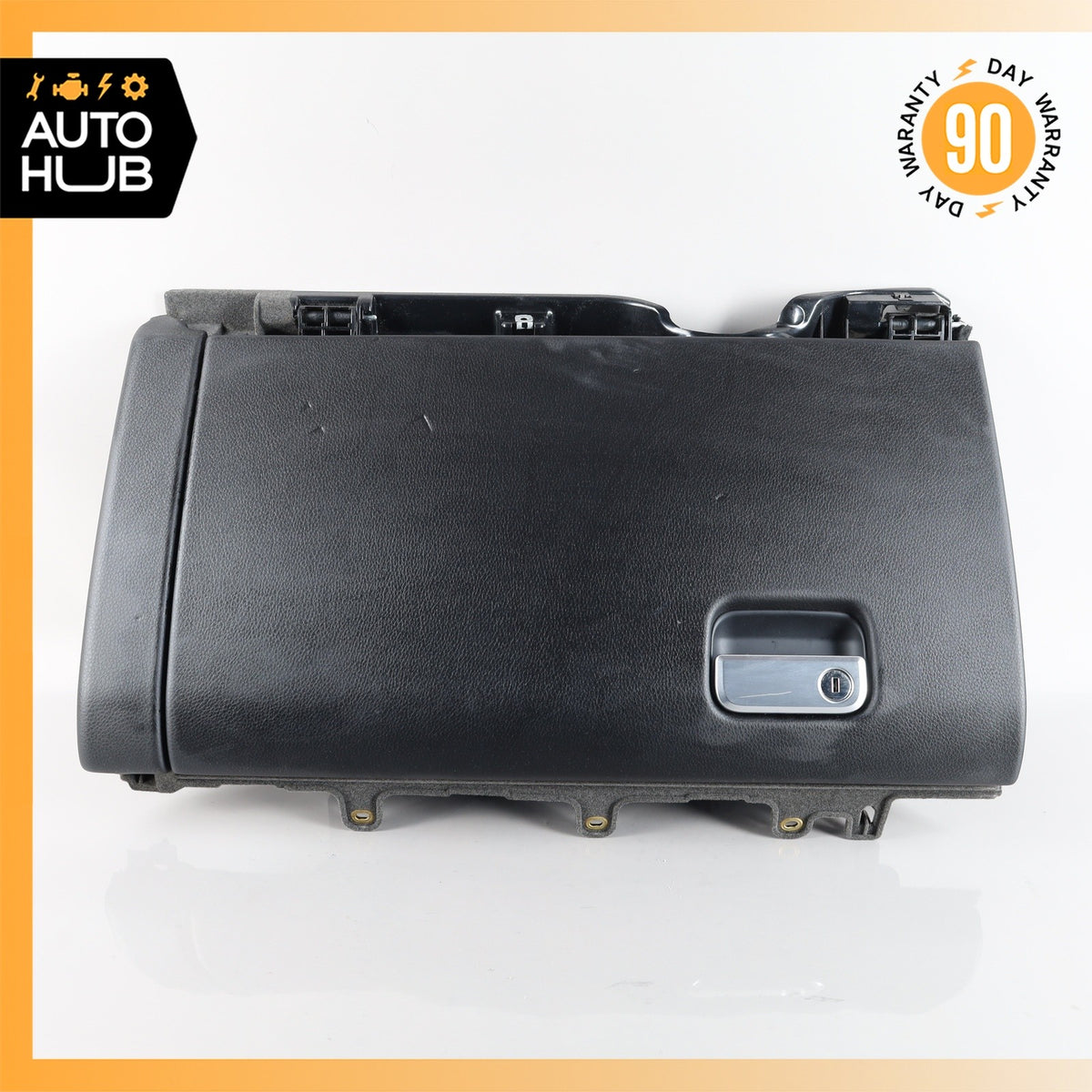 11-18 Porsche Cayenne 958 S Dashboard Glove Box Compartment Black OEM - photo 1