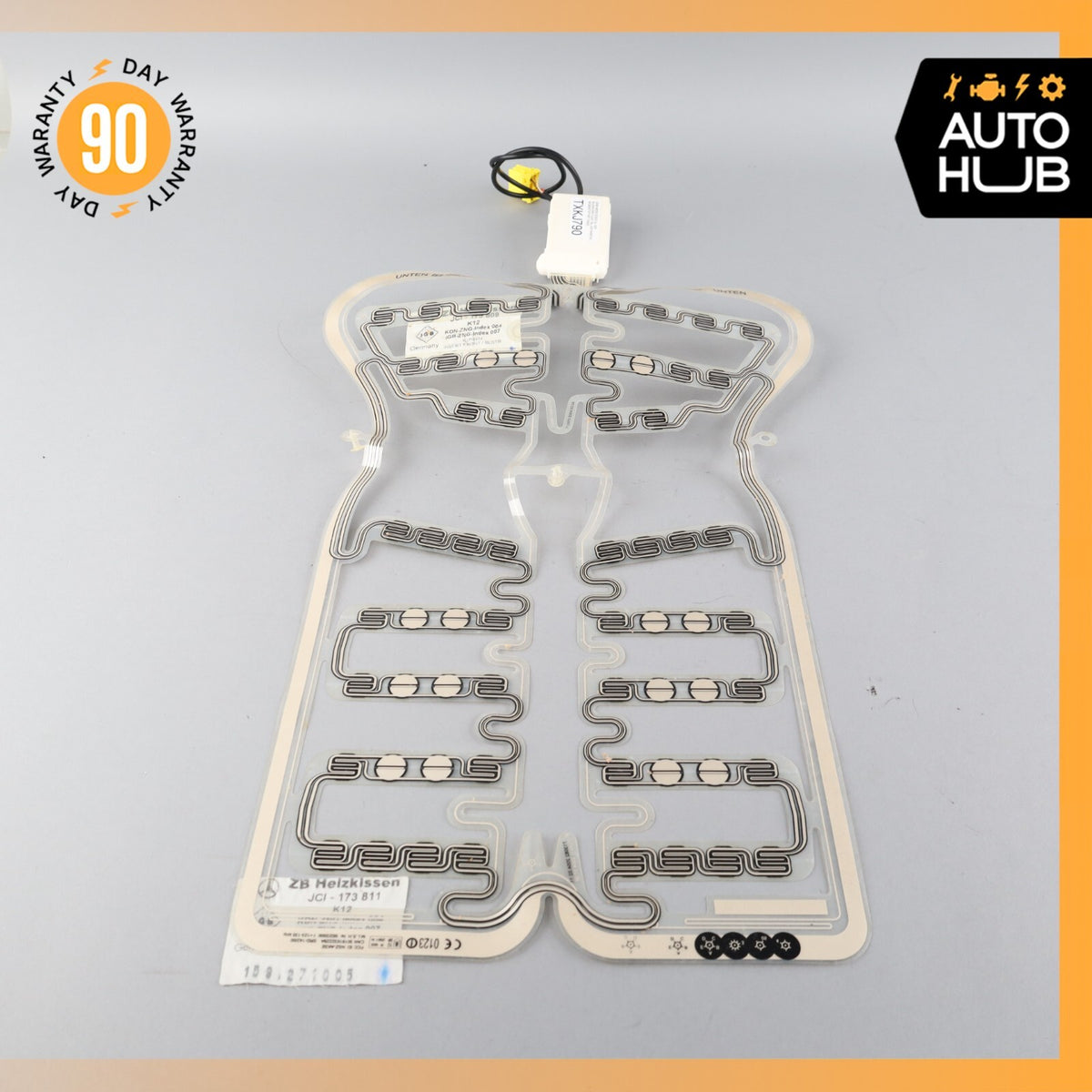 05-08 Mercedes R230 SL500 SL55 AMG Seat Occupancy Sensor Mat SRS OEM - photo 2