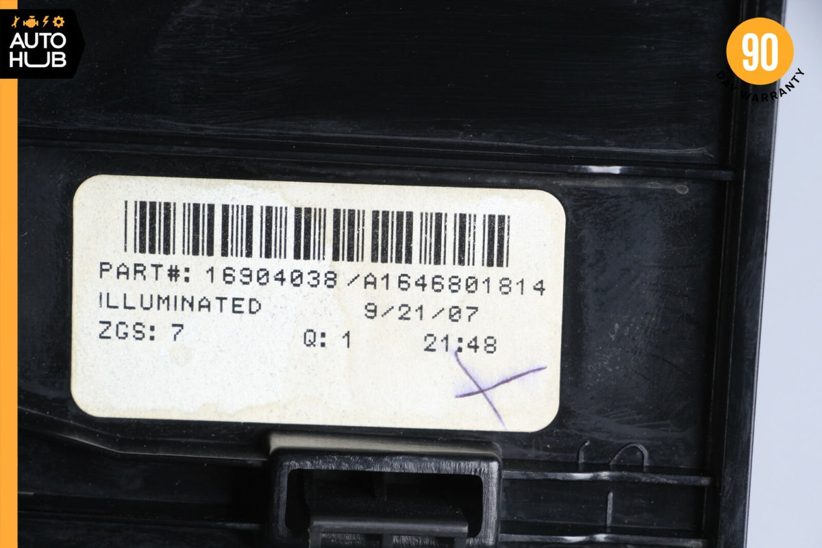 06-12 Mercedes W164 ML63 AMG GL450 Center Console Cup Holder Compartment OEM - photo 11