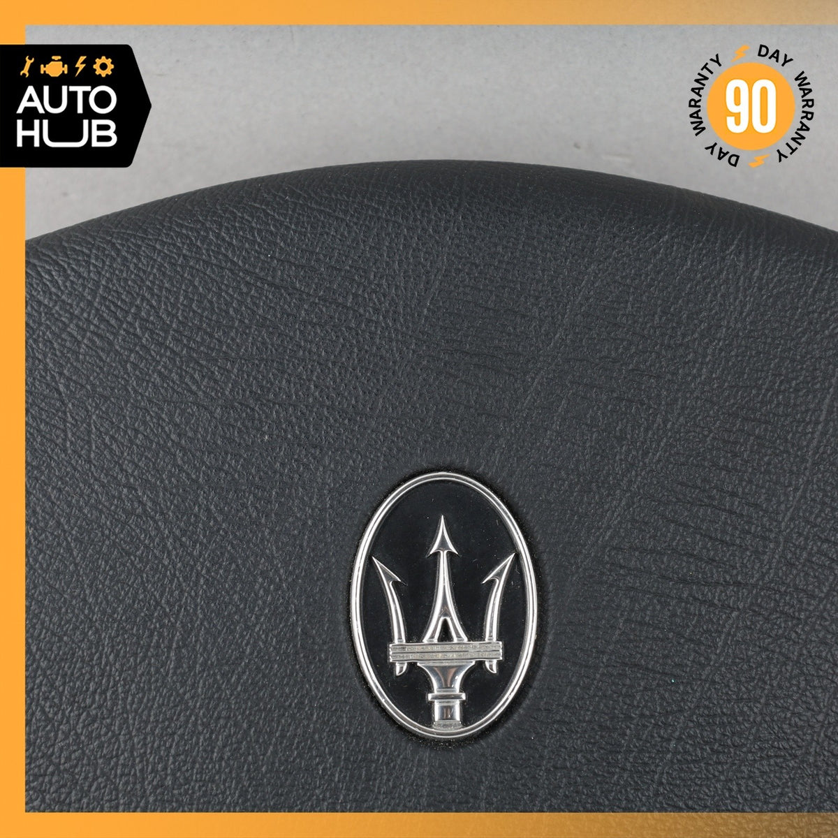 08-19 Maserati GranTurismo M145 Steering Wheel Air Bag Airbag Black OEM 21k - photo 4