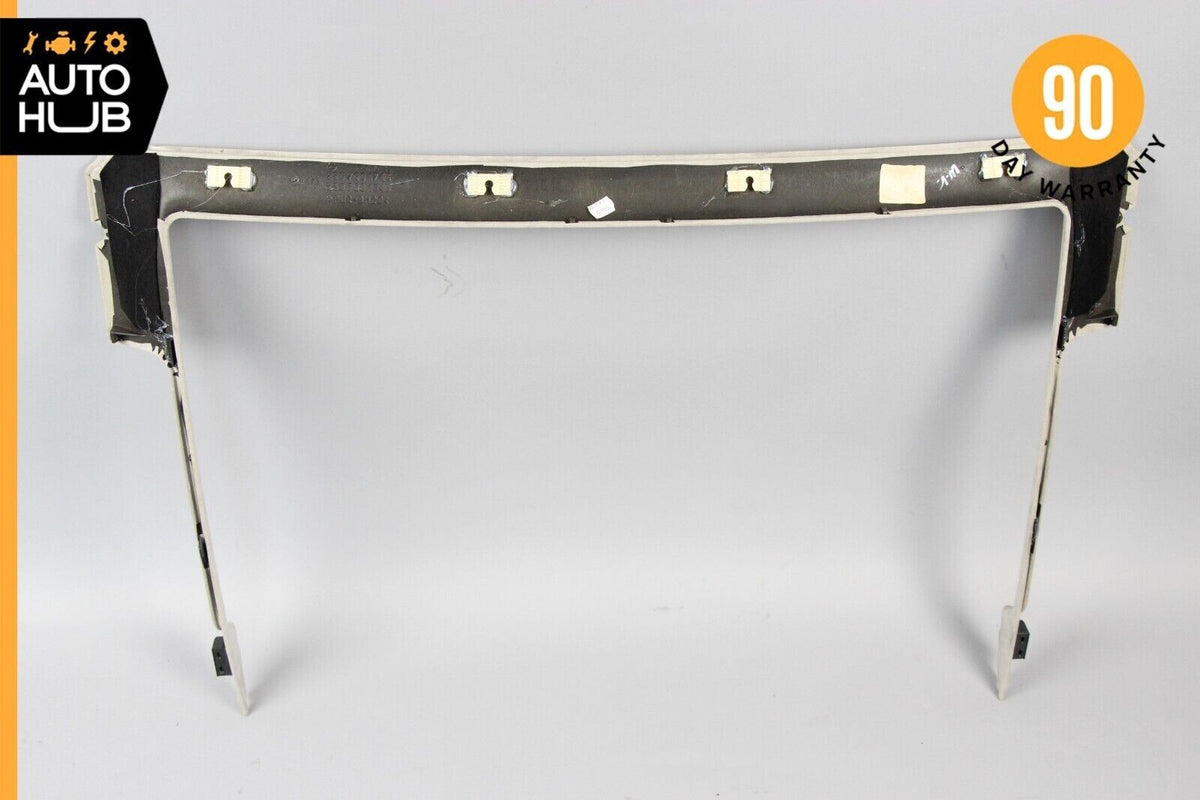03-12 Mercedes R230 SL600 SL550 Rear Window Headliner Trim Suede Gray OEM - photo 10