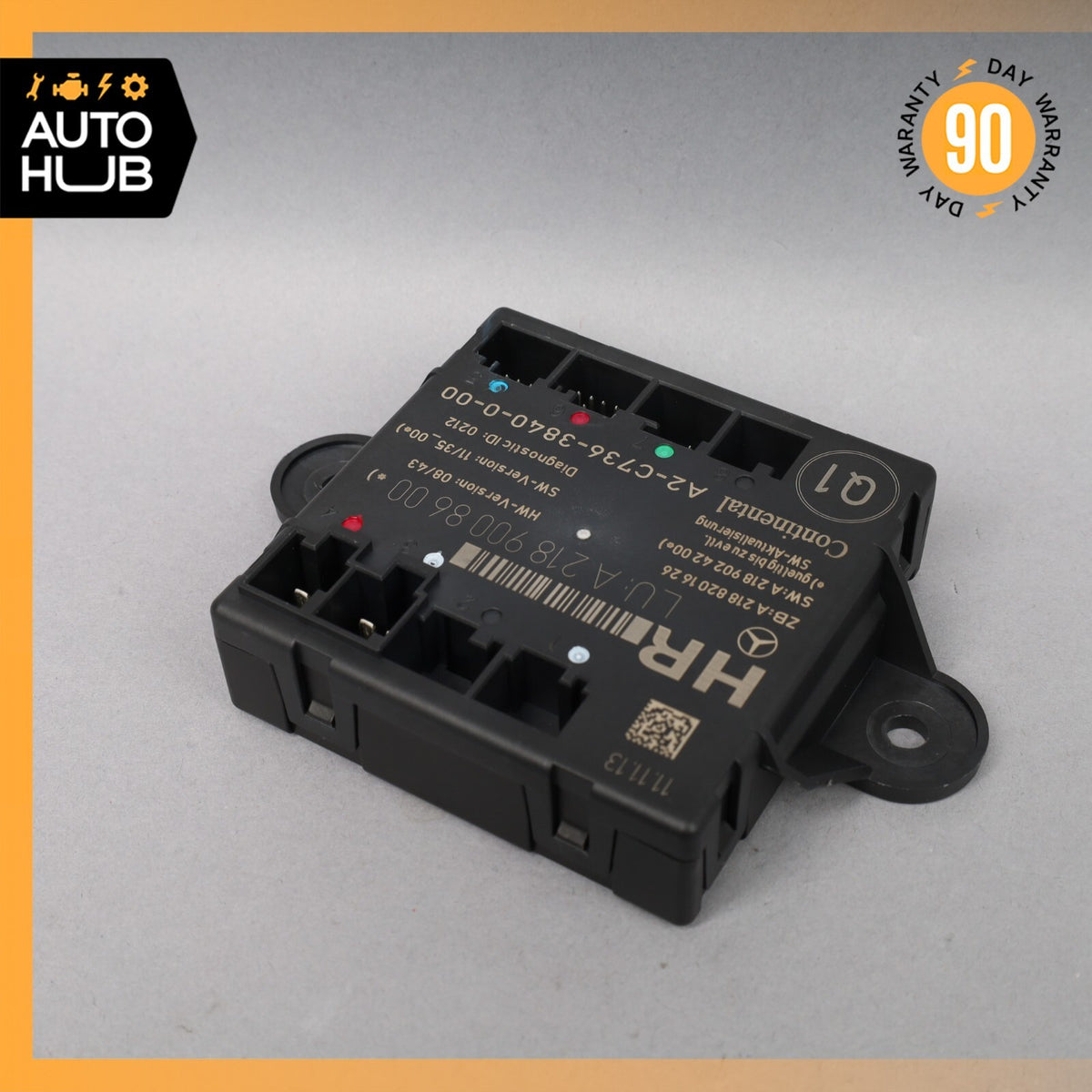 08-18 Mercedes W212 E400 CLS63 AMG E550 Rear Right Side Door Control Module OEM - photo 2
