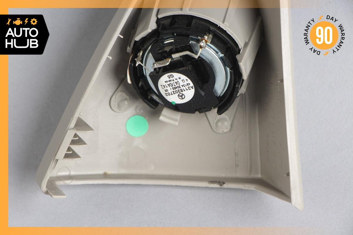 03-06 Mercedes W211 E500 E320 Tweeter Speaker Cover Left Driver Side Gray OEM - photo 9