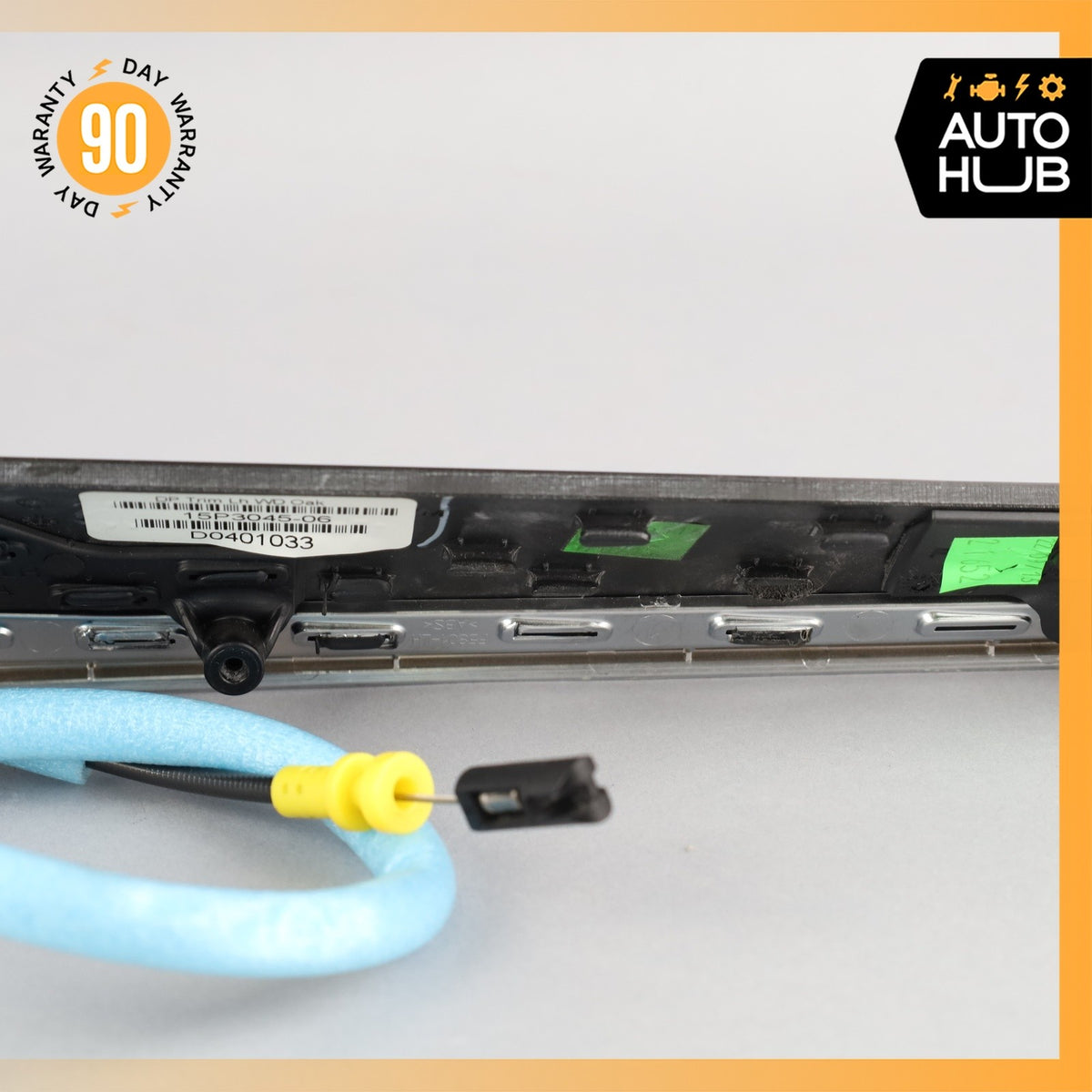 14-18 BMW F15 X5 Left Side Interior Door Handle w/ Trim OEM - photo 14