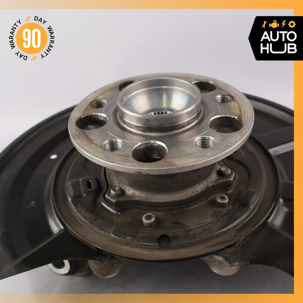 10-18 Mercedes W212 E350 CLS400 GLK350 Rear Left Side Spindle Knuckle Hub OEM - photo 7