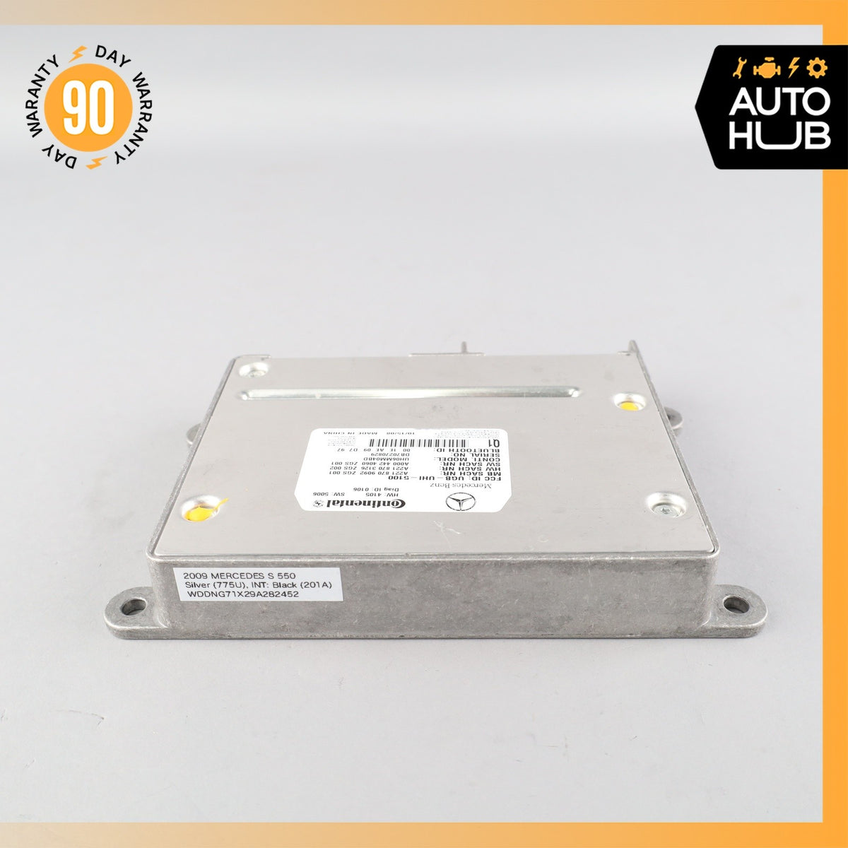 07-10 Mercedes W221 S550 CL550 Bluetooth Communication Module 2218709092 OEM - photo 3