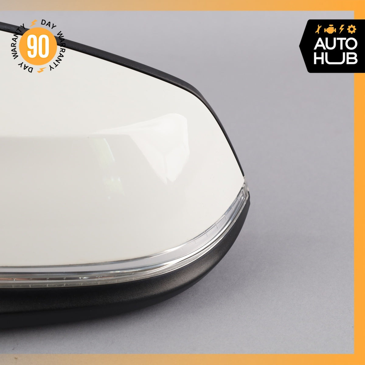 13-15 BMW E84 X1 Left Driver Side Rear View Door Mirror White OEM 48k - photo 9