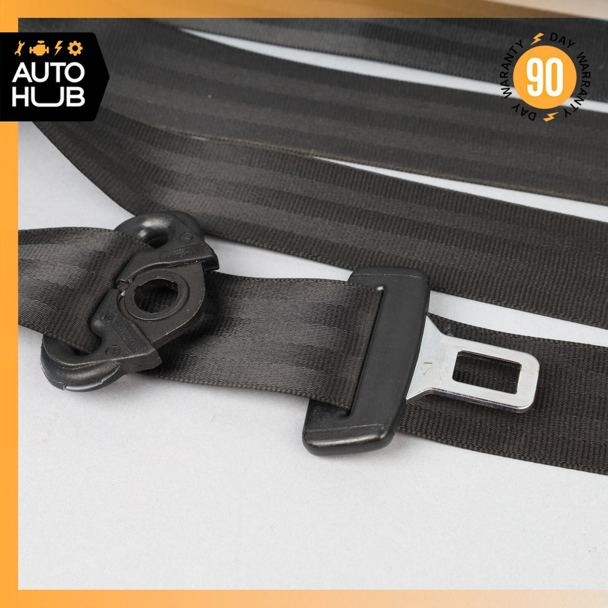 06-13 Bentley Continental Flying Spur Front Right Side Seat Belt Black OEM - photo 8