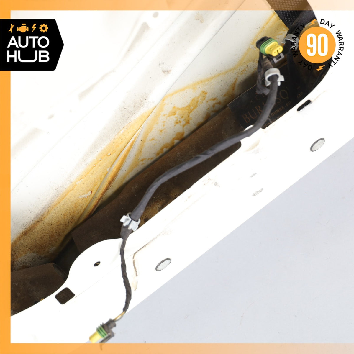 08-14 Maserati GranTurismo M145 Left Side Door Shell Frame Panel White OEM 61k - photo 23