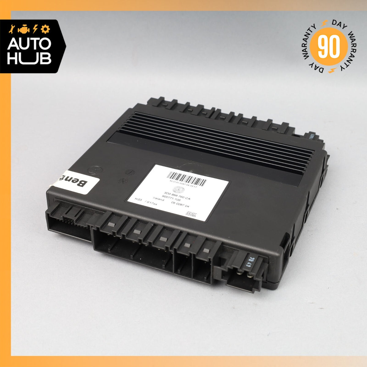 06-13 Bentley Continental Flying Spur Front Left Seat Control Module OEM - photo 5
